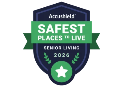 Charter Senior Living of Gateway Park Recognized as Safest Places to Live™ for 2026